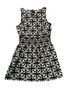 Universal Thread Floral Black White Casual Dress Size M - photo 1