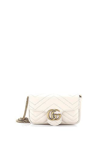 Gucci GG Marmont Flap Bag Matelasse Leather Super Mini (view 1)