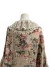 Blue Velvet 100% Cotton Floral Multi Color Jacket Size S - photo 7