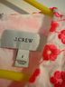 J.Crew 100% Polyester 100% Cotton Floral Pink Casual Dress Size 2 - photo 3