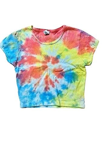 Los Angeles Apparel Cropped Rib Baby Tee T-Shirt (view 1)