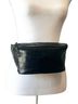 Longchamp 100% Leather Animal Print Black Silver Leather Belt Bag One size - photo 7