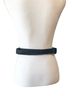 Longchamp 100% Leather Animal Print Black Silver Leather Belt Bag One size - photo 9