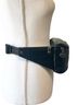 Longchamp 100% Leather Animal Print Black Silver Leather Belt Bag One size - photo 8