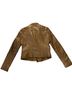 Kenneth Cole 100% Leather Brown Leather Jacket Size S - photo 2