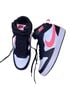 Nike Black White Pink Sneakers Size 6 - photo 2