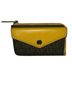 Michael Kors Solid Yellow Brown Leather Belt One size - photo 1