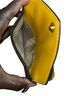 Michael Kors Solid Yellow Brown Leather Belt One size - photo 5