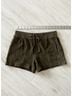 Vince. 100% Leather Brown Shorts Size XS - photo 4