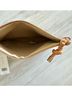 Vince. 100% Leather Tan Leather Clutch One size - photo 3