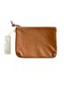 Vince. 100% Leather Tan Leather Clutch One size - photo 1