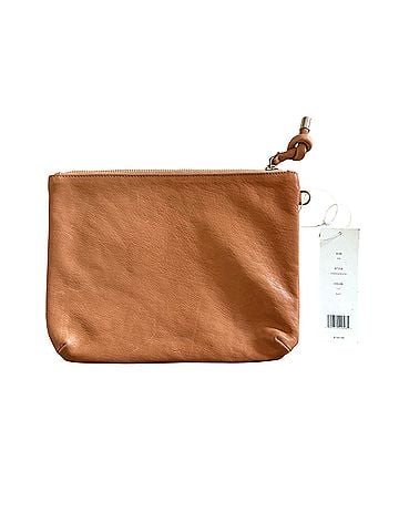 Vince. Leather Clutch (view 2)