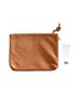 Vince. 100% Leather Tan Leather Clutch One size - photo 2