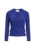 Isabel Marant 100% Polyamide Blue Purple Cardigan Size 4 - photo 1