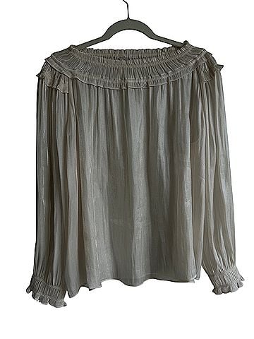 Title Unknown Long Sleeve Blouse (view 1)