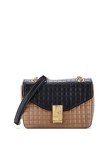 Céline C Bag Quilted Leather Medium (view 1)