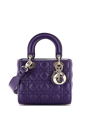 Christian Dior My ABCDior Lady Dior Bag Cannage Quilt Lambskin (view 1)