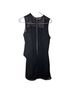 Sandro 100% Polyester 100% Polyester 100% Polyester Solid Black Cocktail Dress Size M - photo 2