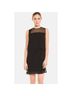 Sandro 100% Polyester 100% Polyester 100% Polyester Solid Black Cocktail Dress Size M - photo 4