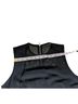 Sandro 100% Polyester 100% Polyester 100% Polyester Solid Black Cocktail Dress Size M - photo 6