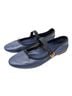 Tory Burch 100% Leather Blue Flats Size 8 1/2 - photo 1