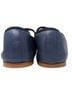Tory Burch 100% Leather Blue Flats Size 8 1/2 - photo 2
