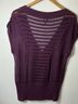 Mudd 100% Cotton Graphic Purple Sweater Vest Size L - photo 11