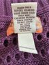 Mudd 100% Cotton Graphic Purple Sweater Vest Size L - photo 10