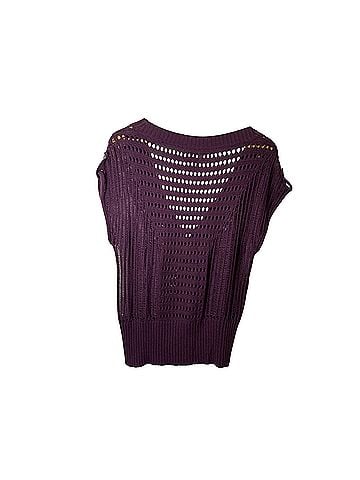 Mudd crochet vest Sweater Vest (view 2)
