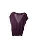 Mudd 100% Cotton Graphic Purple Sweater Vest Size L - photo 2