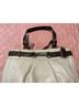 Coach 100% Leather White Brown Ivory Leather Satchel One size - photo 3