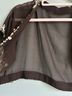 Title Unknown Brown Short Sleeve Blouse Size S - photo 4