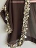 Title Unknown Brown Short Sleeve Blouse Size S - photo 3