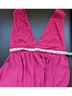 Lulus 100% Polyester Solid Pink Casual Dress Size L - photo 6