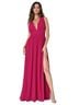Lulus 100% Polyester Solid Pink Casual Dress Size L - photo 1