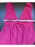 Lulus 100% Polyester Solid Pink Casual Dress Size L - photo 12