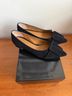 Betta Carrano 100% Suede Black Flats Size EU 37 - photo 5