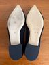 Betta Carrano 100% Suede Black Flats Size EU 37 - photo 3