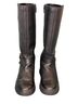 FitFlop 100% Leather Black Boots Size 7 - photo 1
