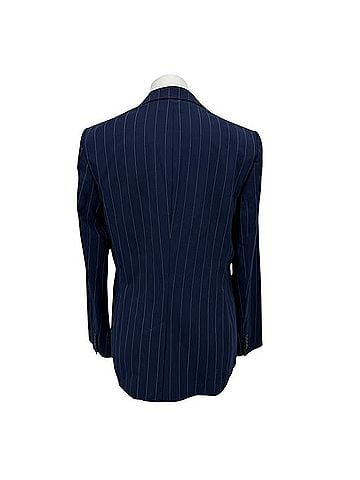 Ralph Lauren Pinstriped Stretch Wool Blazer Blazer (view 2)