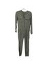 Etienne Marcel 100% Lyocell 100% Cotton Solid Green Gray Jumpsuit Size XS - photo 2
