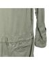 Etienne Marcel 100% Lyocell 100% Cotton Solid Green Gray Jumpsuit Size XS - photo 9