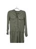 Etienne Marcel 100% Lyocell 100% Cotton Solid Green Gray Jumpsuit Size XS - photo 5