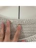 Joah Brown Solid Ivory Pullover Sweater One size - photo 3