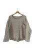 Joah Brown Solid Ivory Pullover Sweater One size - photo 1