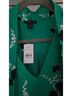 Ann Taylor 100% Polyester 100% Polyester Floral Green Black White Sleeveless Blouse Size XS - photo 3
