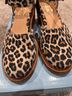 Seychelles 100% Suede Animal Print Multi Color Heels Size 6 - photo 5