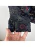 Chico's 98% Cotton 2% Spandex 100% Rayon 100% Polyester Floral Multi Color Black Jacket Size XL - photo 7