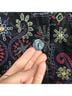 Chico's 98% Cotton 2% Spandex 100% Rayon 100% Polyester Floral Multi Color Black Jacket Size XL - photo 6
