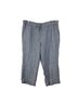 Talbots 100% Linen Stripes Blue White Casual Pants Size 16 (petite) - photo 1